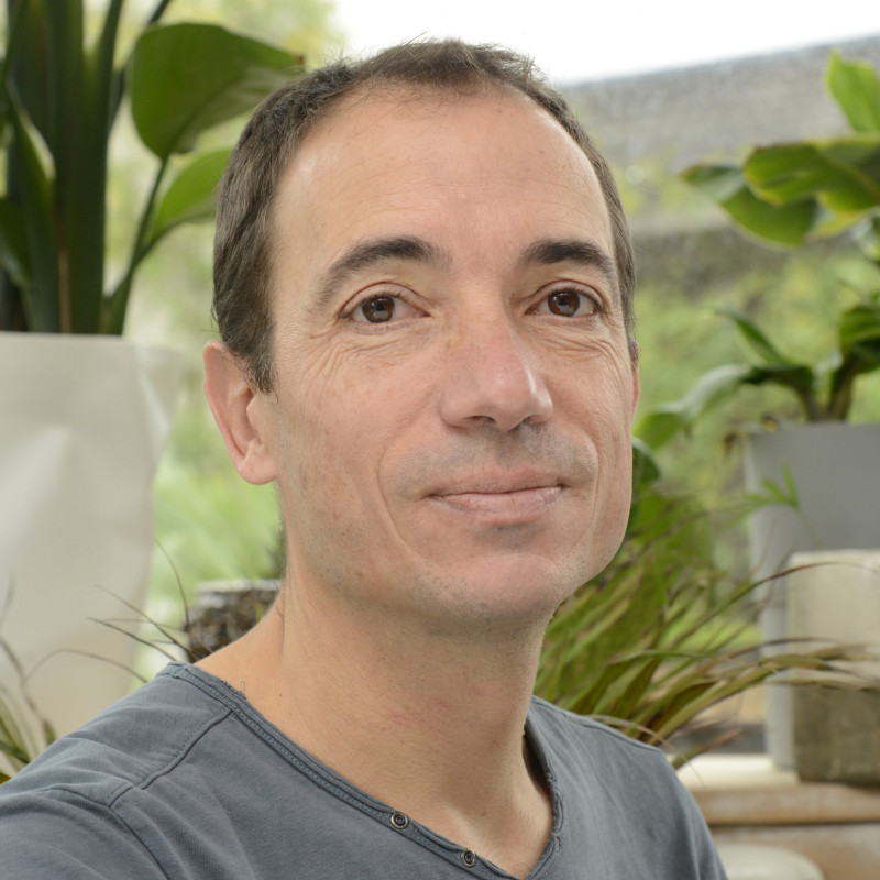 Les mains à la terre portrait