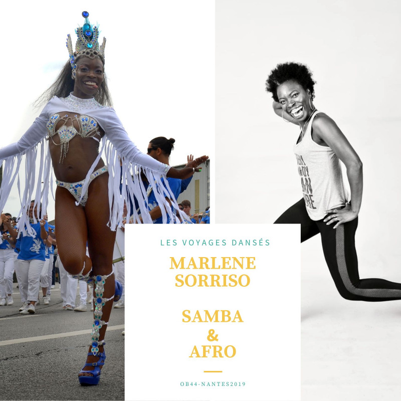 Marlène Sorriso, Cours Stages Ateliers Danses Afro & Samba Brésil