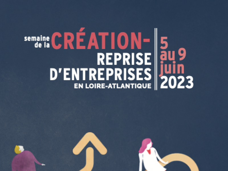 Affiche semaine de la création d'entreprise