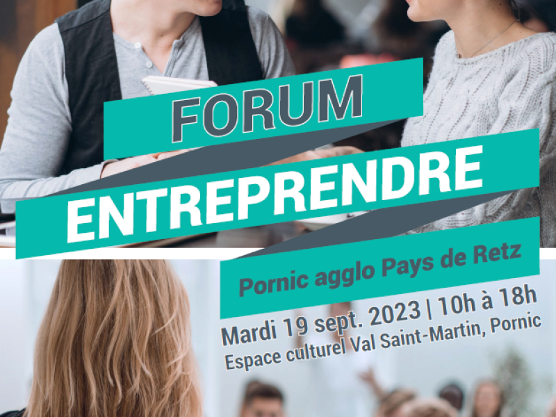 Visuel forum entreprendre Pornic