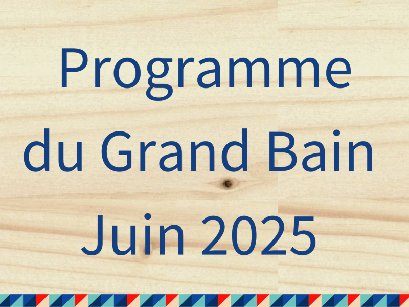 Programme de juin