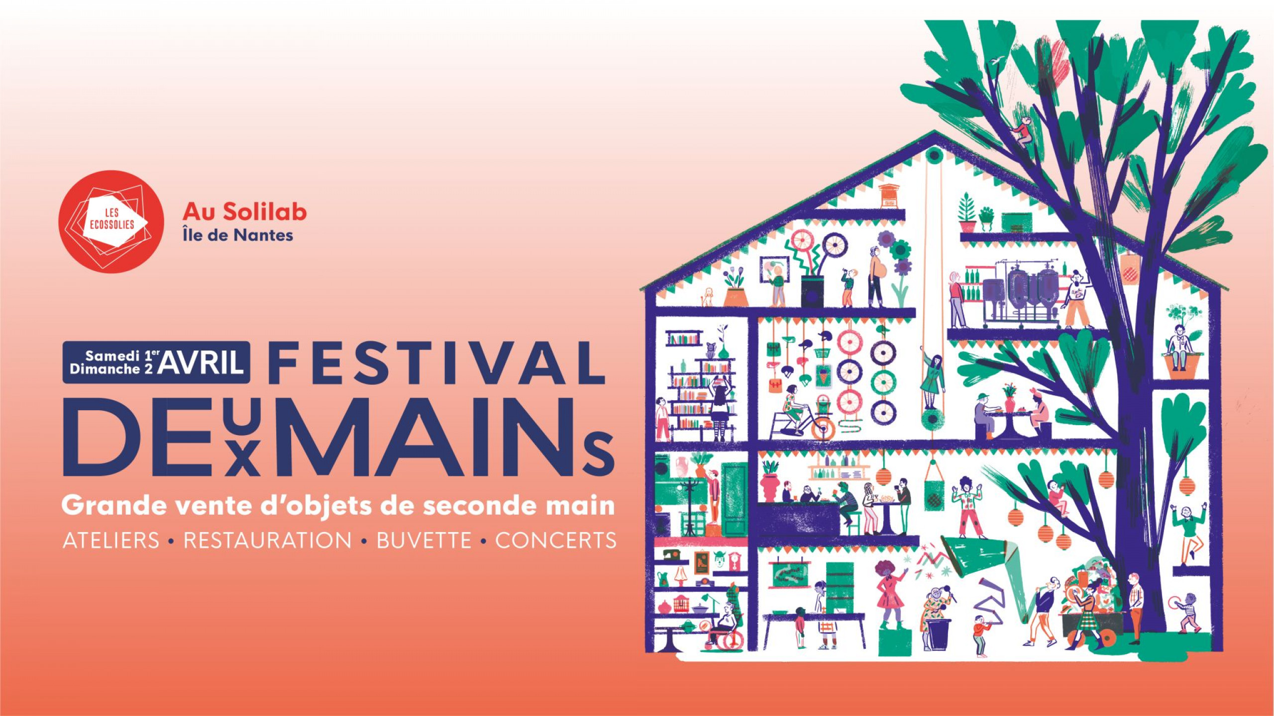 affiche festival DeuxMains 