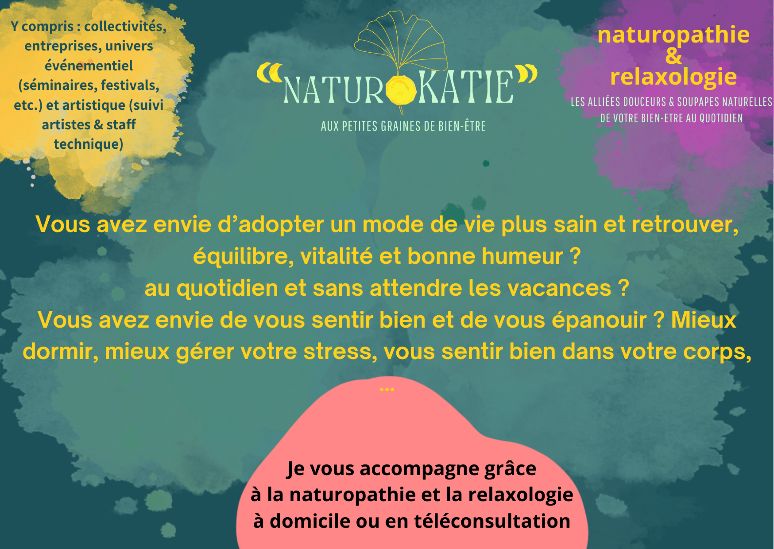 Naturopathie et relaxologie, pour votre bien-être