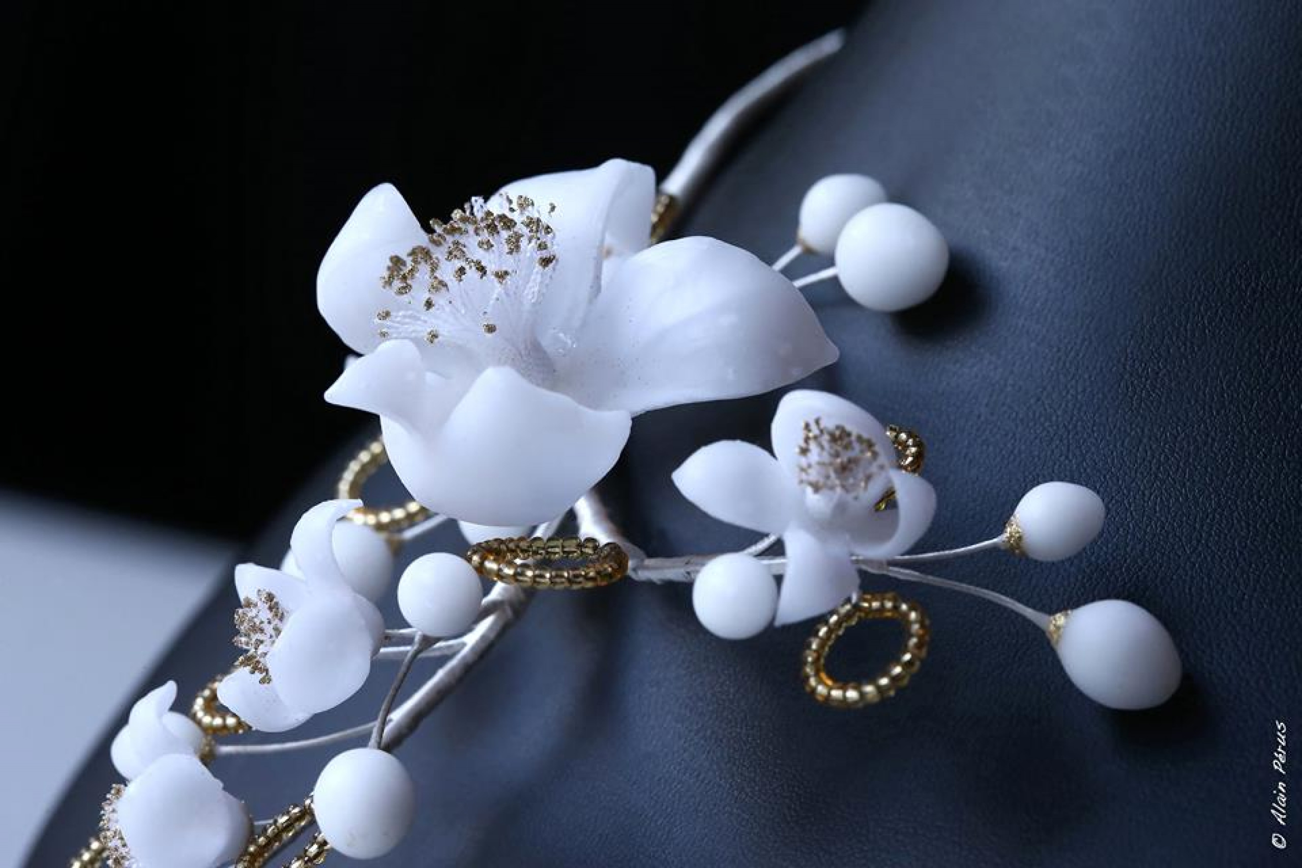Parure en Fleurs d'oranger Les Fleurs de Maëlenn