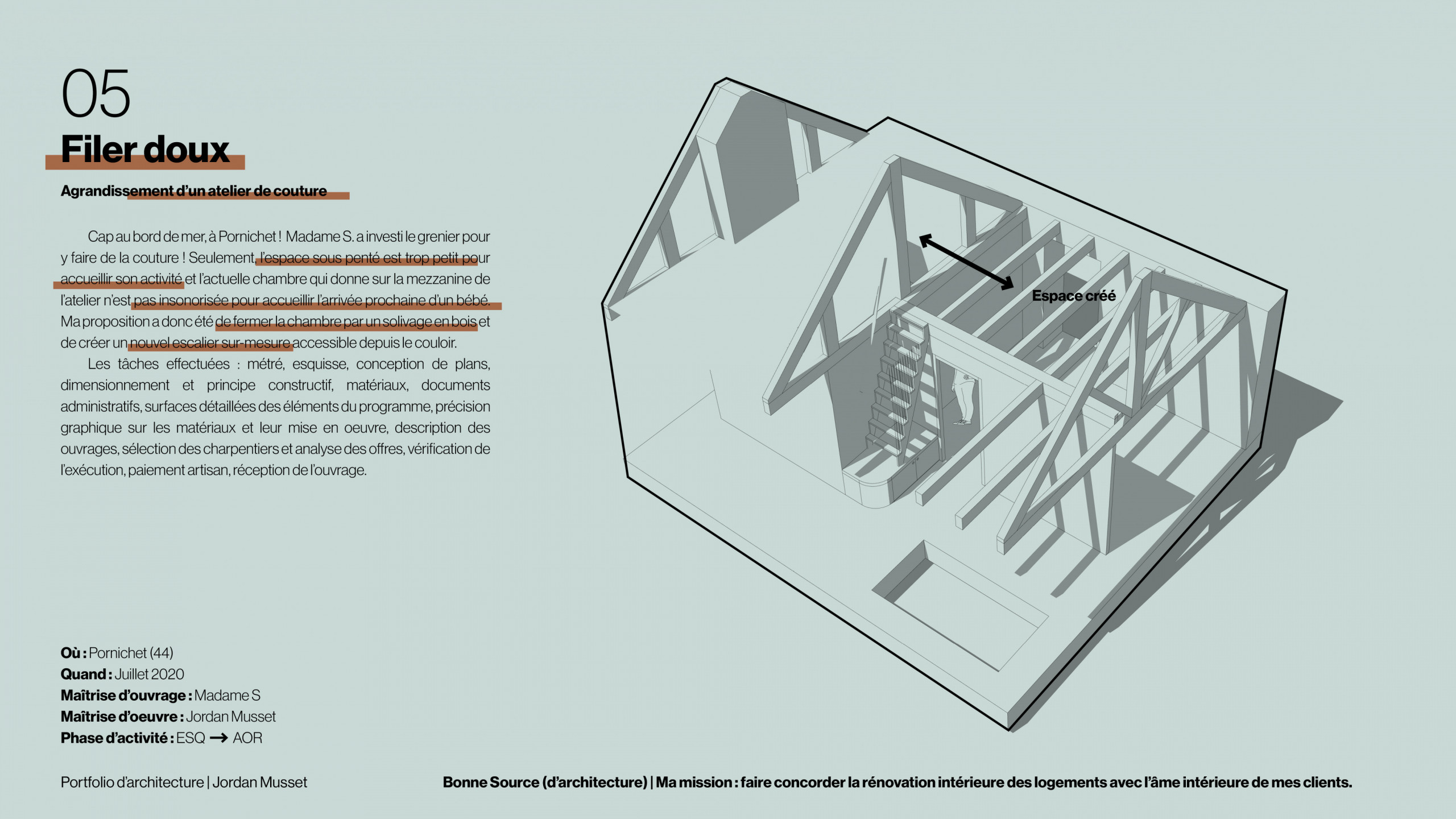#5 | Agrandissement d’un atelier de couture Image 16