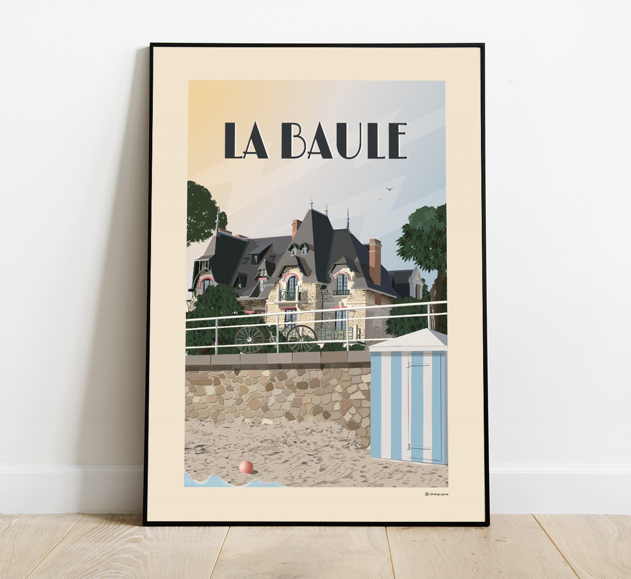 Affiche La Baule Affiche La Baule