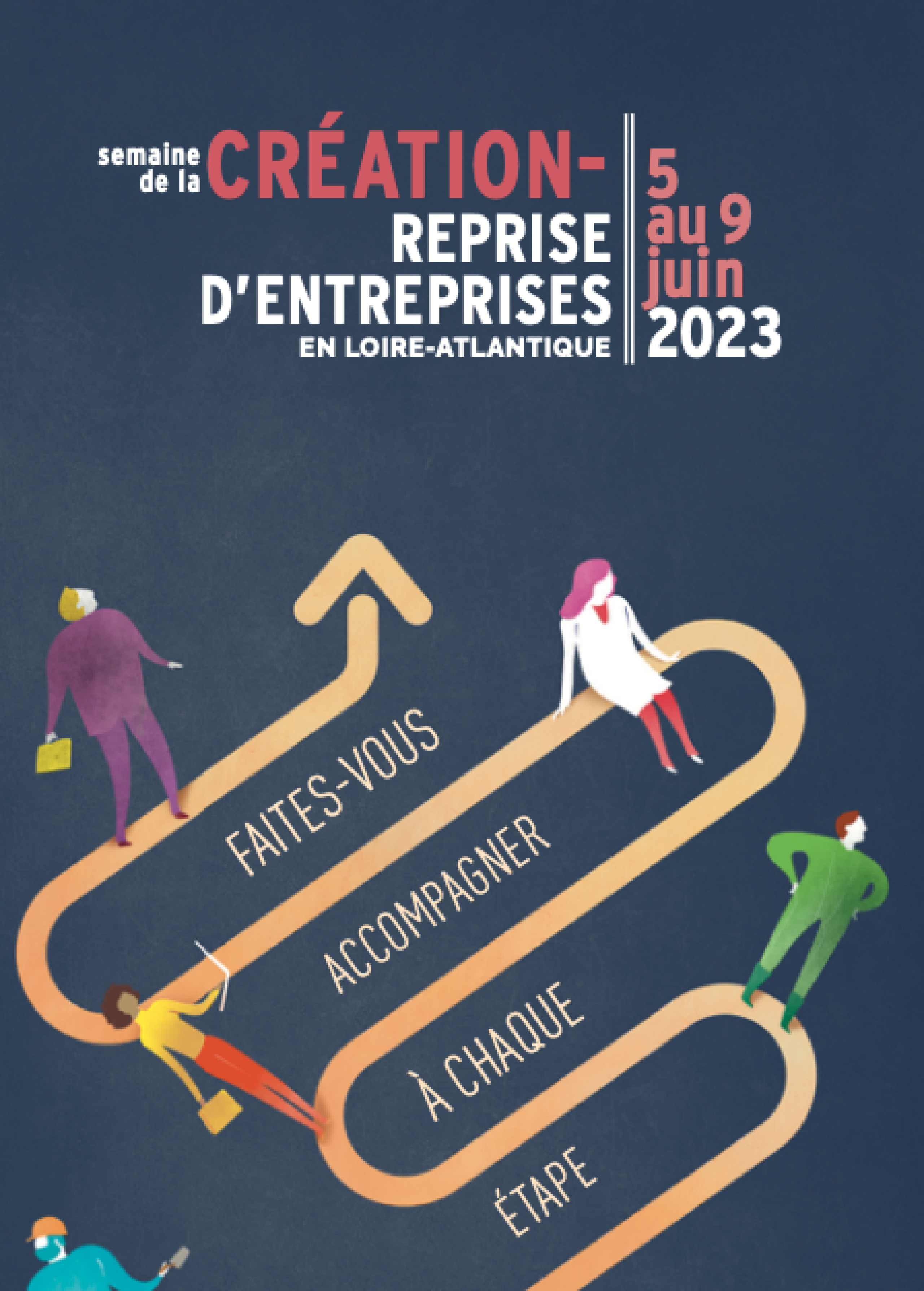 Affiche semaine de la création d'entreprise