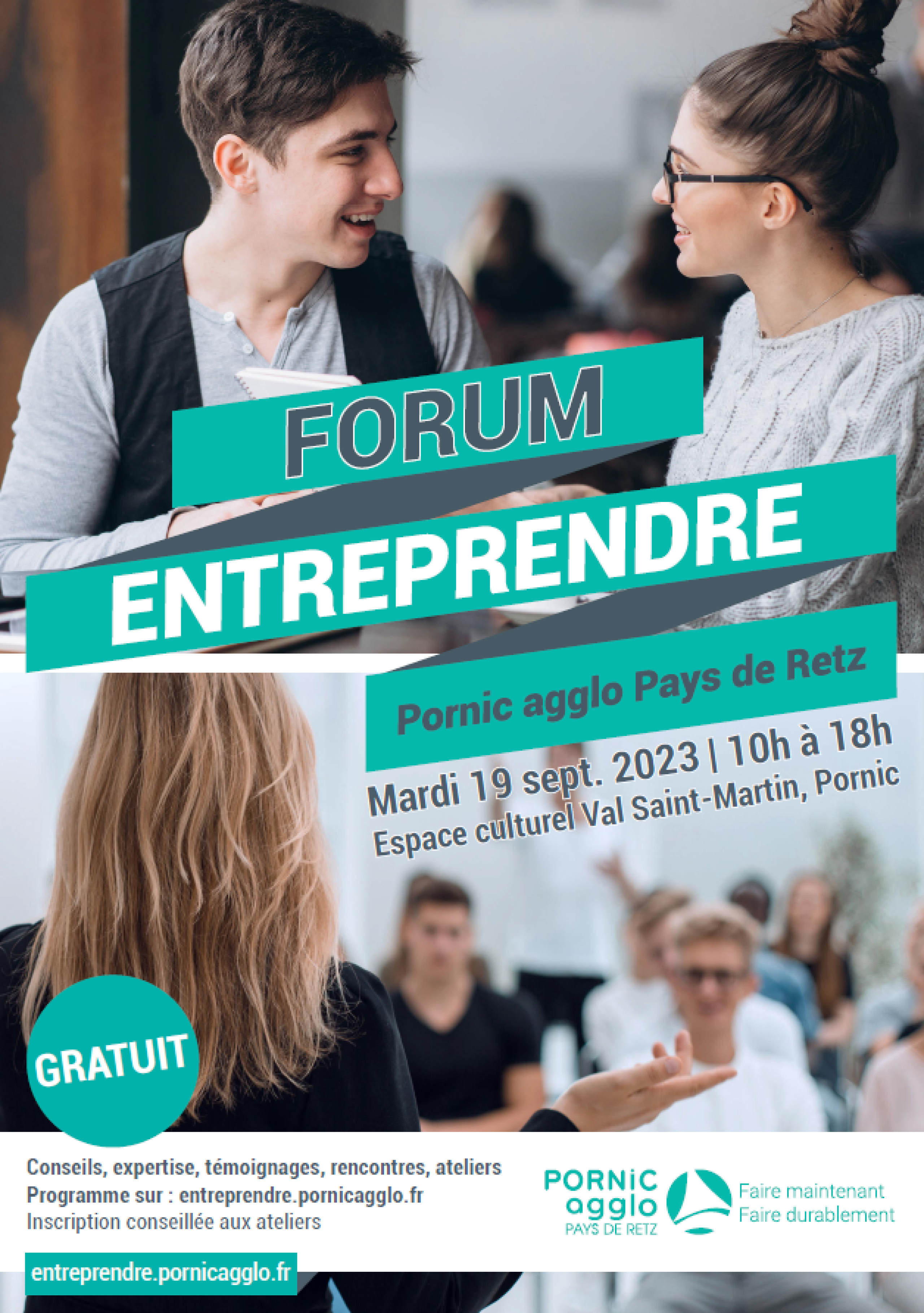 Visuel forum entreprendre Pornic