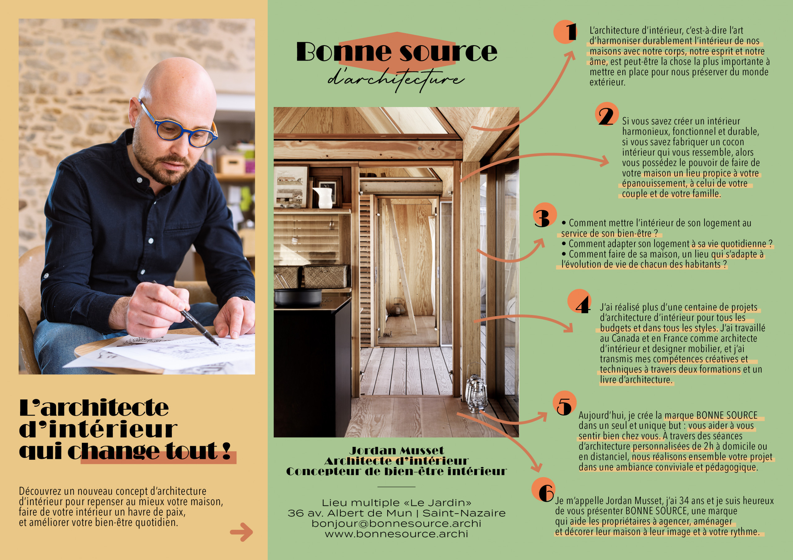 Présentation entreprise Flyer recto