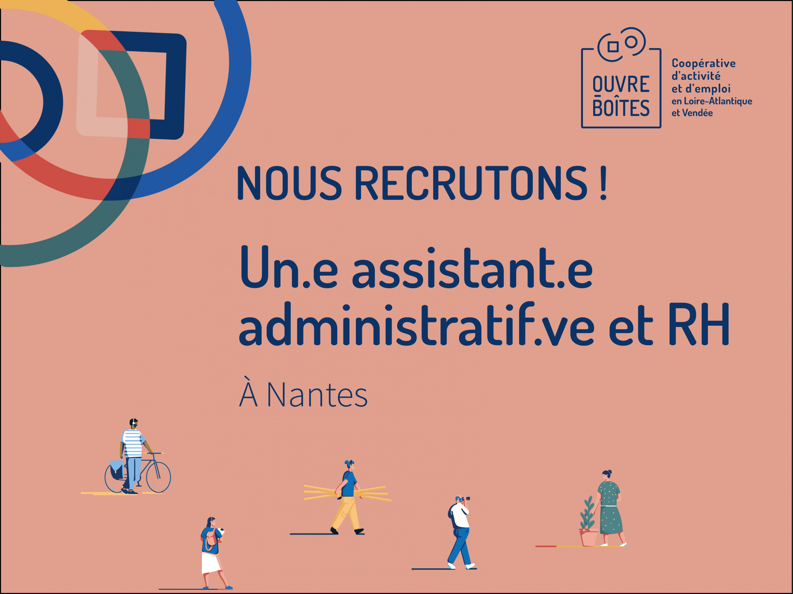 recrutement assistant administratif et RH