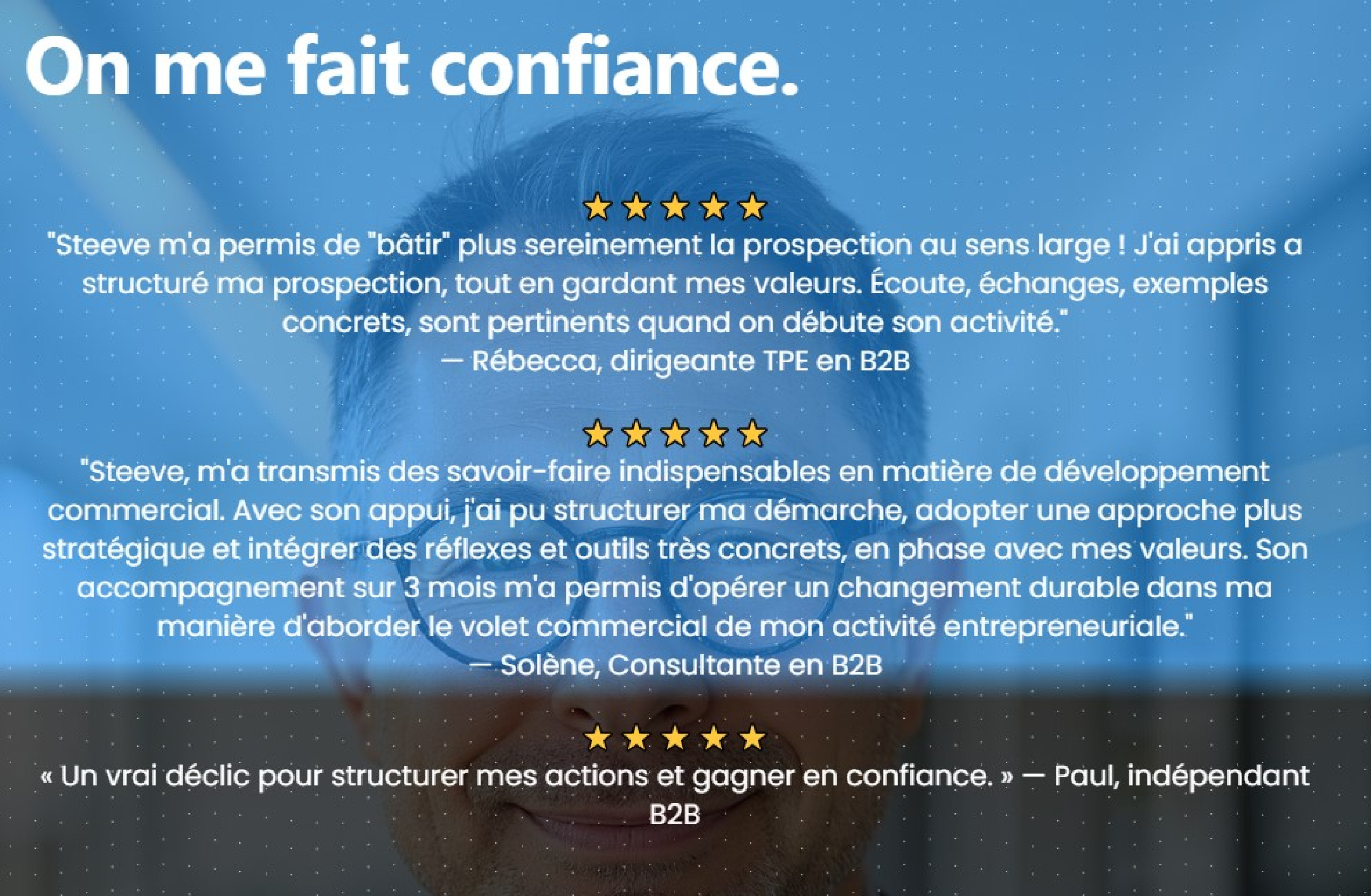 témoignages clients Essenscio 26 09 2026 https://essenscio.carrd.co/ CAPTURE D ECRAN DE LA PAGE D ESSENSCIO AVEC TROIS TEMOIGNAGES CLIENTS