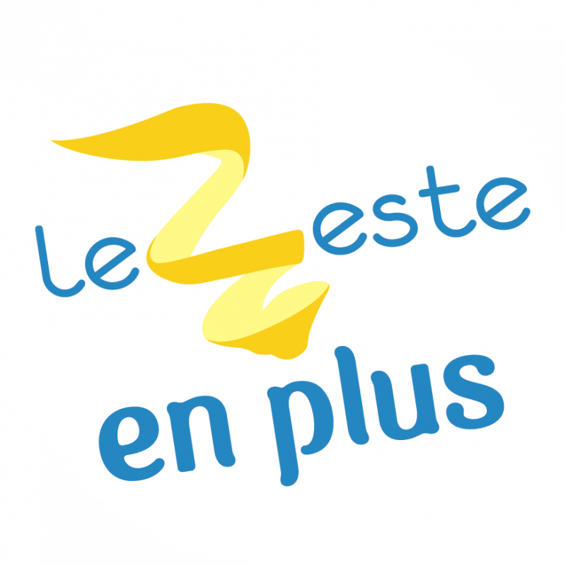 Le Zeste en Plus - logo blanc