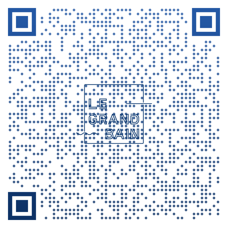 QR-code pour s'inscrire à une visite guidée du Grand Bain